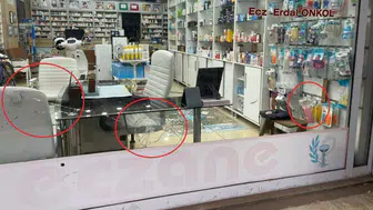 Kayapınar’da eczaneye silahlı saldırı