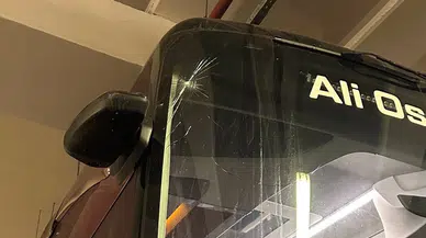 Trabzonspor'un Otobüsüne Taşlı Saldırı: Kulüp Olayı Organize Buldu!