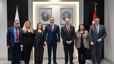 Bakan Fidan, BM Mülteciler Yüksek Komiseri Salih ile İkili Görüşme Gerçekleştirdi