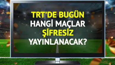 Pazartesi TRT Spor’da Hangi Maçlar Ekrana Gelecek? Şifresiz Listesi