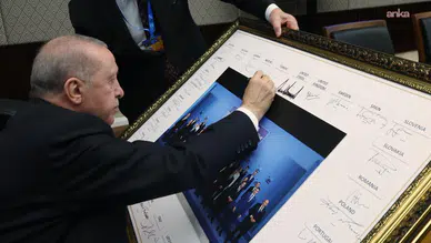 Ankara’da tarihi zirve: Cumhurbaşkanı Erdoğan liderler tablosuna imzasını attı