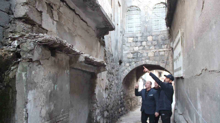 Cizre'de 200 Yıllık Tarihi Kemerli Ev Yıkılma Tehdidi Altında